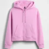 GapFit Oversized-hoodie med dragkedja