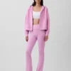 GapFit Smooth Foldover Mini Flare-leggings