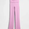 GapFit Smooth Foldover Mini Flare-leggings