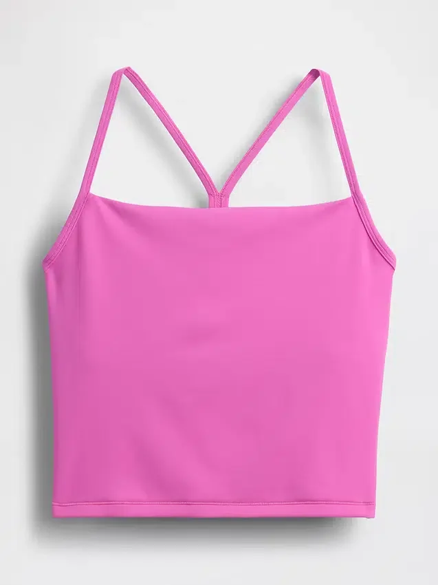 GapFit Smooth Racerback Crop Tank Top