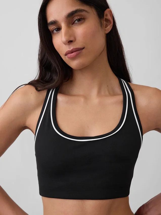 GapFit Smooth sport-BH med racerrygg för medelhög belastning