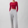 GapFit Smooth T-shirt med båthals
