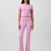 GapFit Smooth vändbar crop-top med omlott