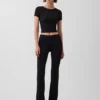 GapFit Smooth vändbar crop-top med omlott