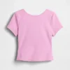 GapFit Smooth vändbar crop-top med omlott