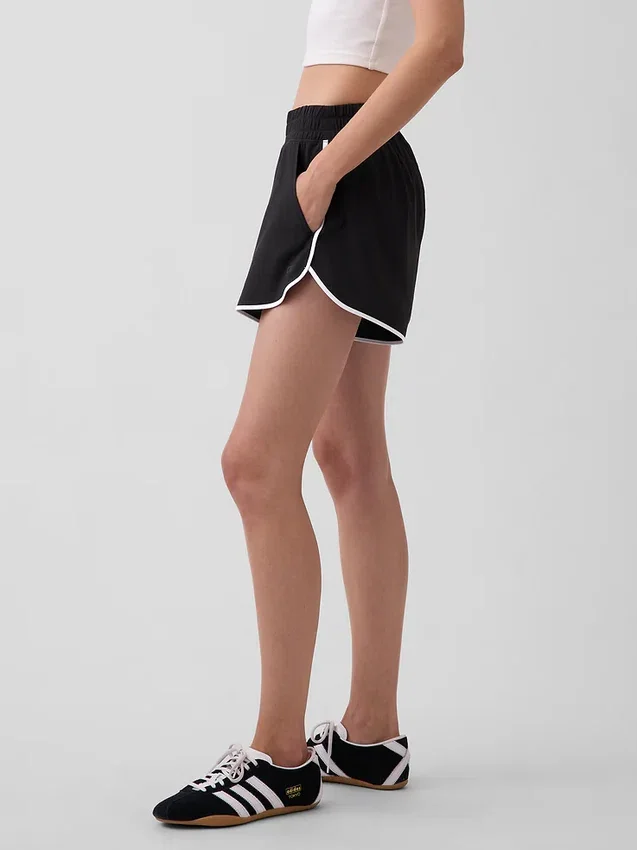 GapFit Tech löparshorts med hög midja