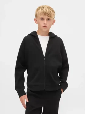 GapFit Tech snabbtorkande hoodie med dragkedja för barn