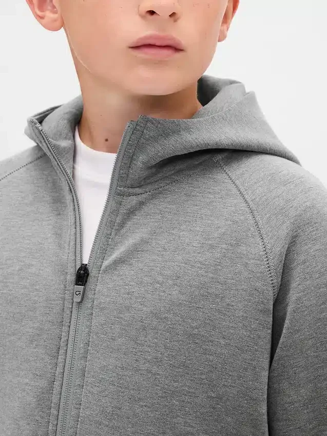 GapFit Tech snabbtorkande hoodie med dragkedja för barn