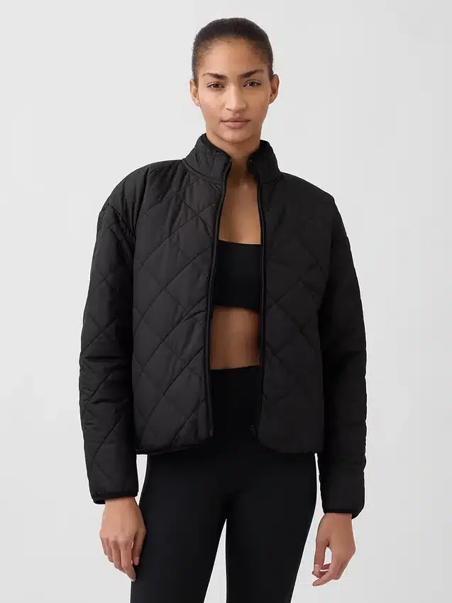 GapFit vändbar sherpa-jacka