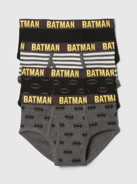 GapKids | Dc trosor i ekologisk bomull med Batman-motiv (4-pack)