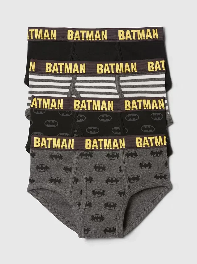 GapKids | Dc trosor i ekologisk bomull med Batman-motiv (4-pack)