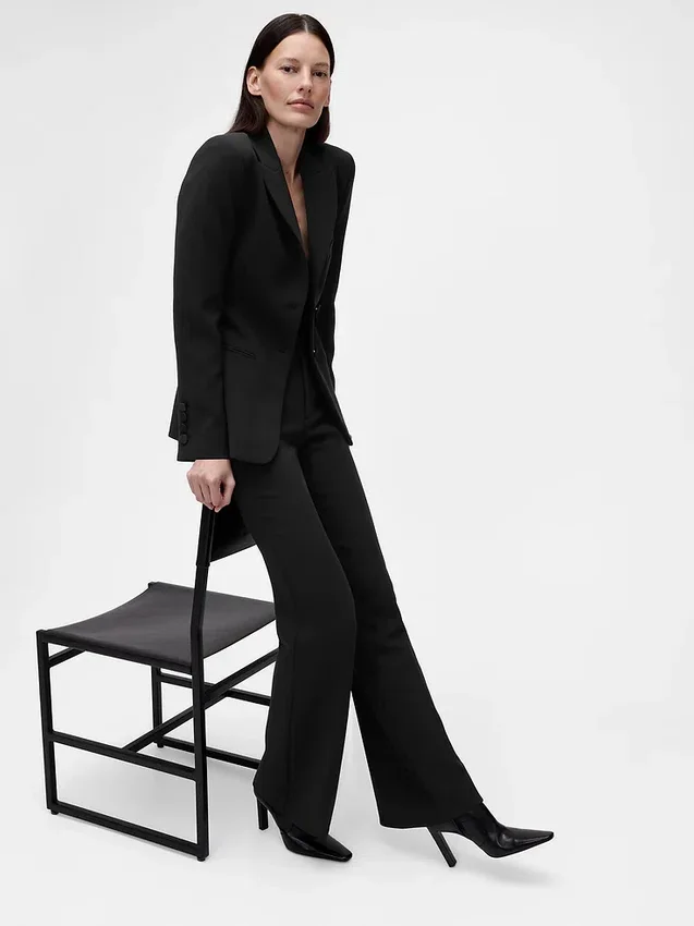 Gapstudio lågmidjade bootcut-byxor