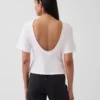 Gapstudio T-shirt med rund rygg och ficka