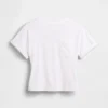 Gapstudio T-shirt med rund rygg och ficka