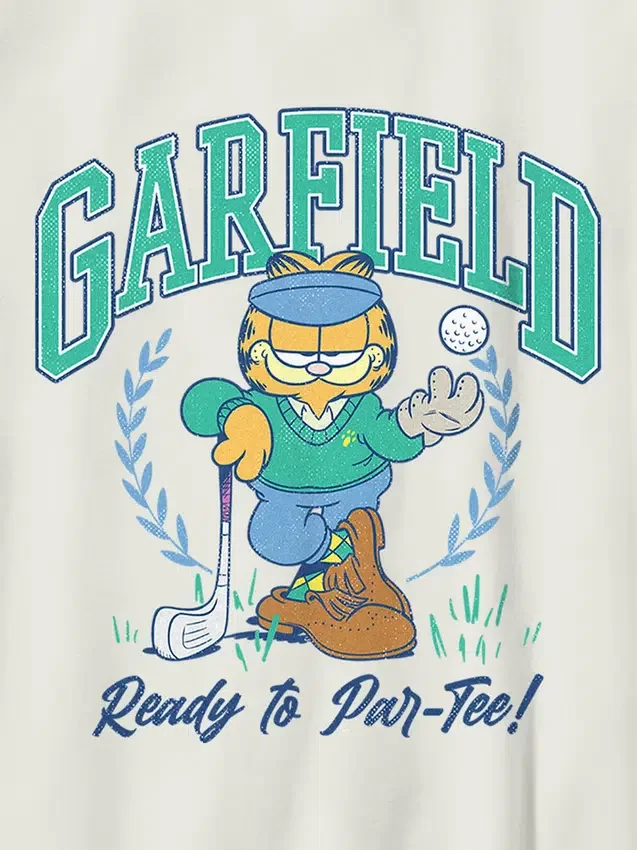 Garfield-grafik-T-shirt för barn