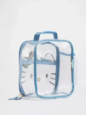 Genomskinlig Hello Kitty-lunchväska för barn