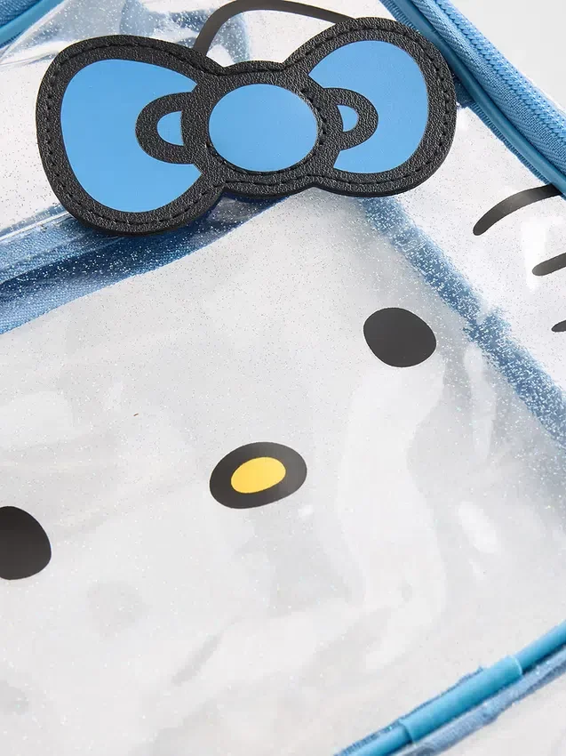 Genomskinlig Hello Kitty-lunchväska för barn