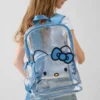 Genomskinlig Hello Kitty-ryggsäck för barn