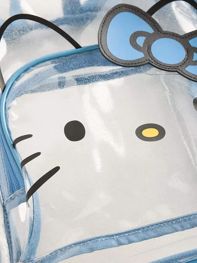 Genomskinlig Hello Kitty-ryggsäck för barn