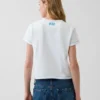 Get Blue avslappnad T-shirt