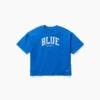 Get Blue barn-T-shirt med avslappnad logotyp