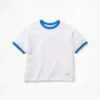 Get Blue barn-T-shirt med avslappnad logotyp
