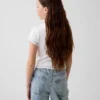 Get Blue barn-T-shirt med tryck