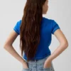 Get Blue barn-T-shirt med tryck