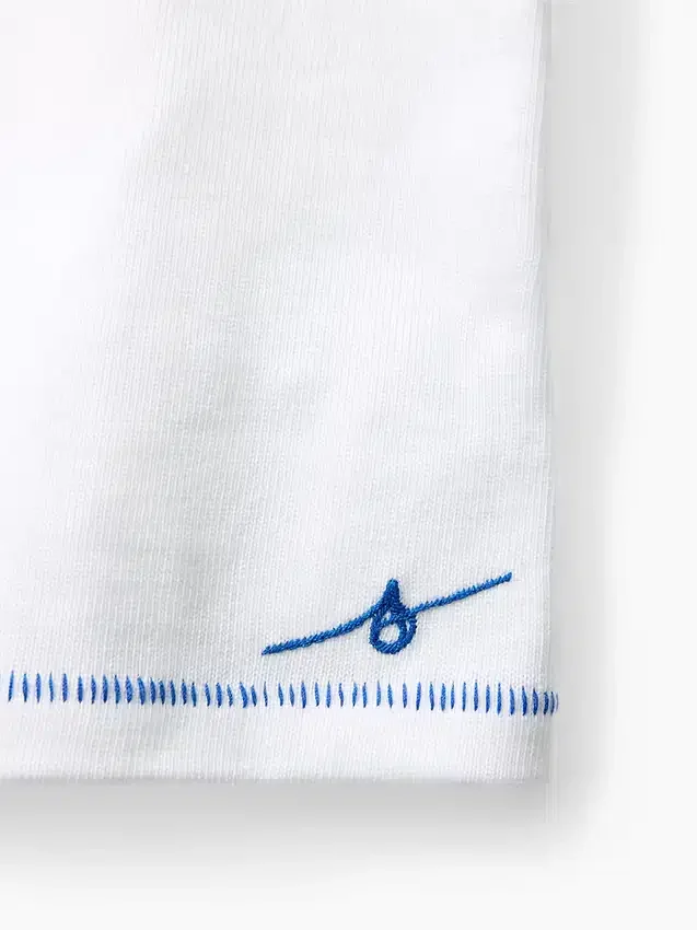 Get Blue barn-T-shirt med tryck