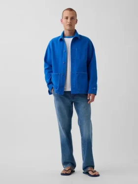 Get Blue Relaxed Chore Jacket