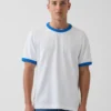 Get Blue T-shirt med avslappnad passform och logotyp