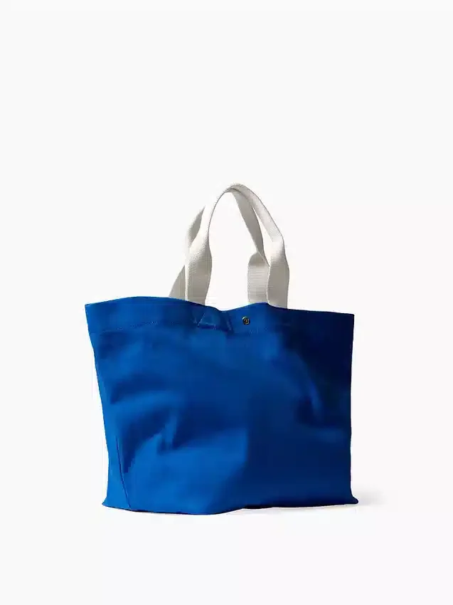 Get Blue-tygväska