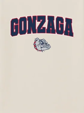 Gonzaga University Arch Logo, mörk grafisk T-shirt