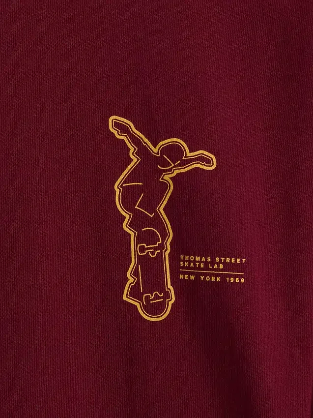 Grafisk 2-i-1-T-shirt för barn