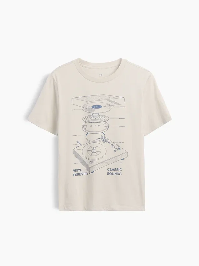 Grafisk T-shirt för barn