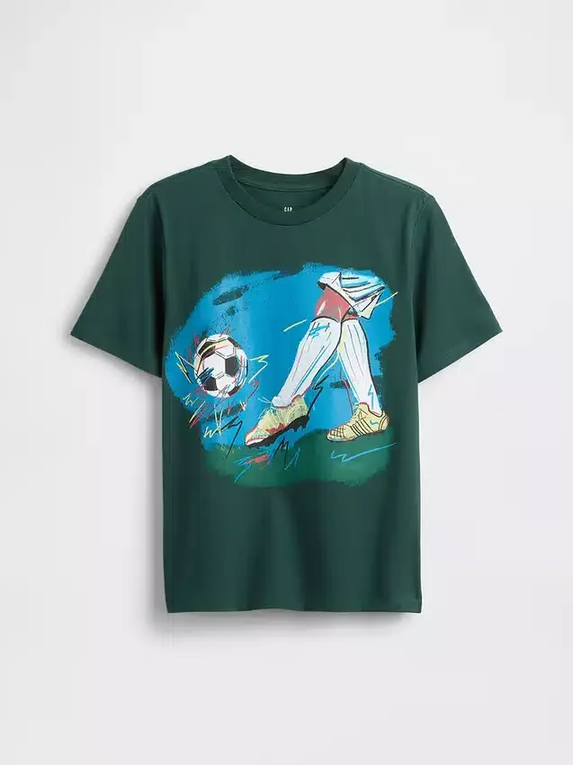 Grafisk T-shirt för barn