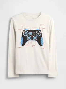 Grafisk T-shirt för barn