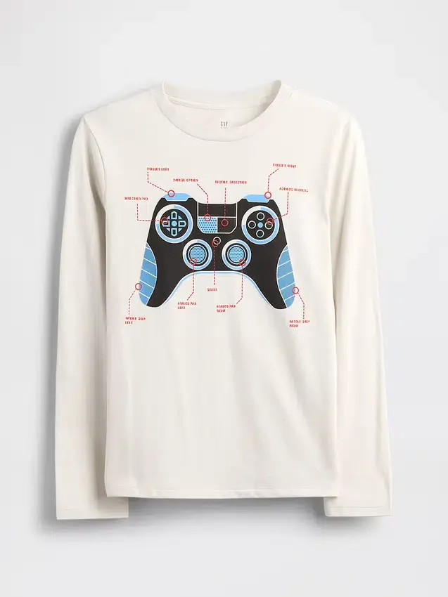 Grafisk T-shirt för barn