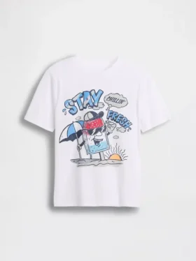 Grafisk T-shirt för barn
