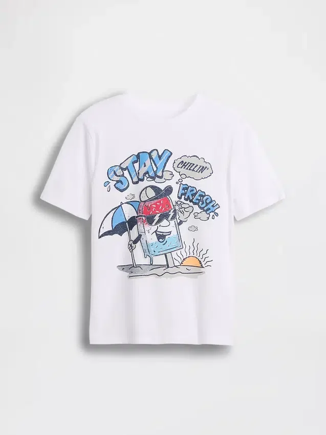 Grafisk T-shirt för barn