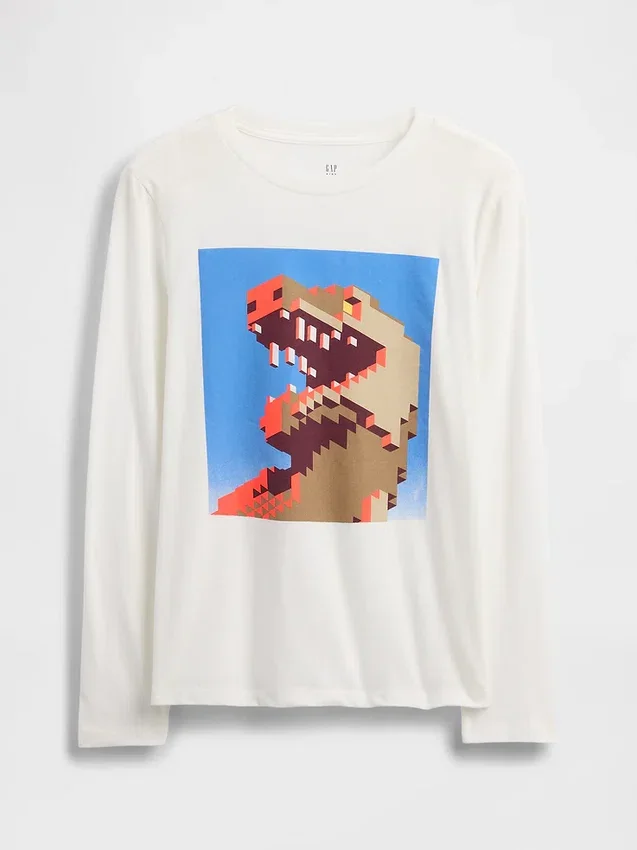 Grafisk T-shirt för barn