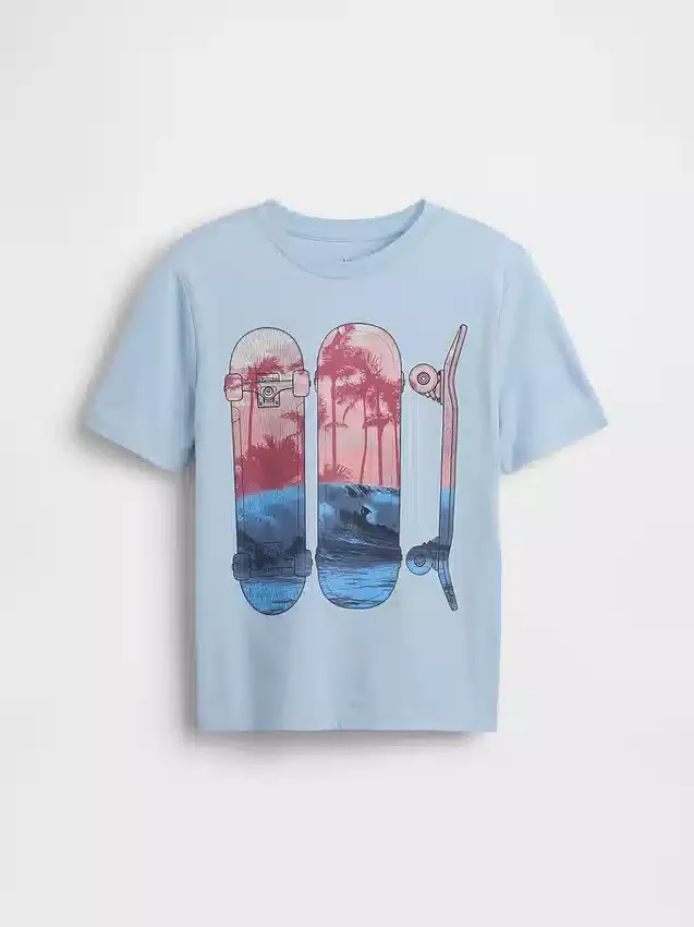 Grafisk T-shirt för barn