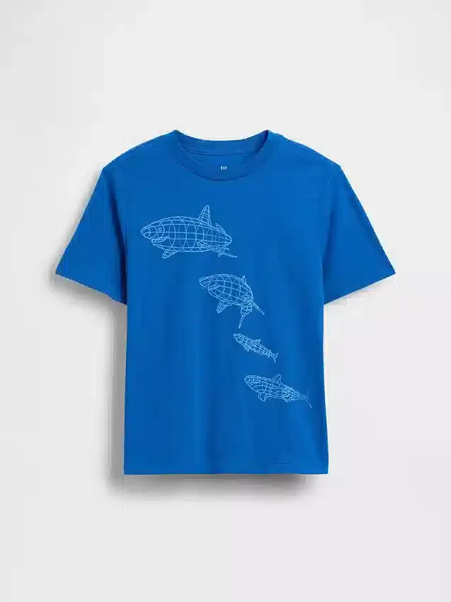 Grafisk T-shirt för barn