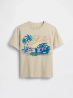 Grafisk T-shirt för barn