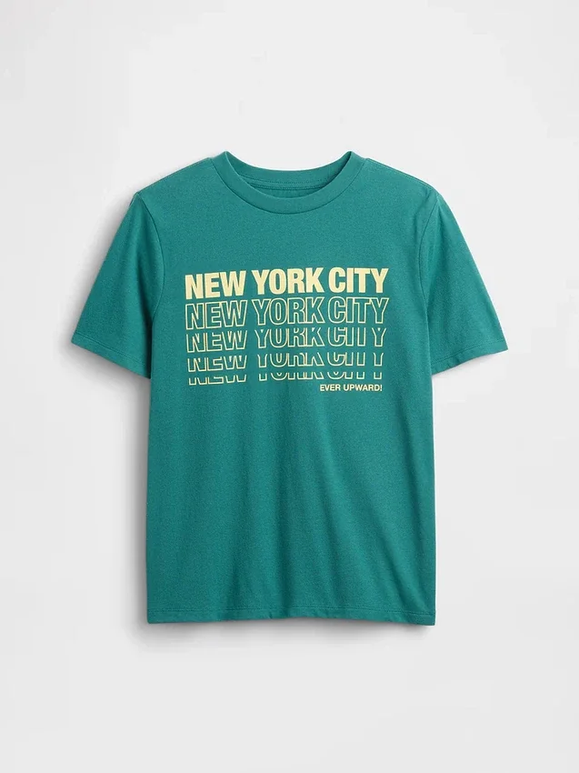 Grafisk T-shirt för barn