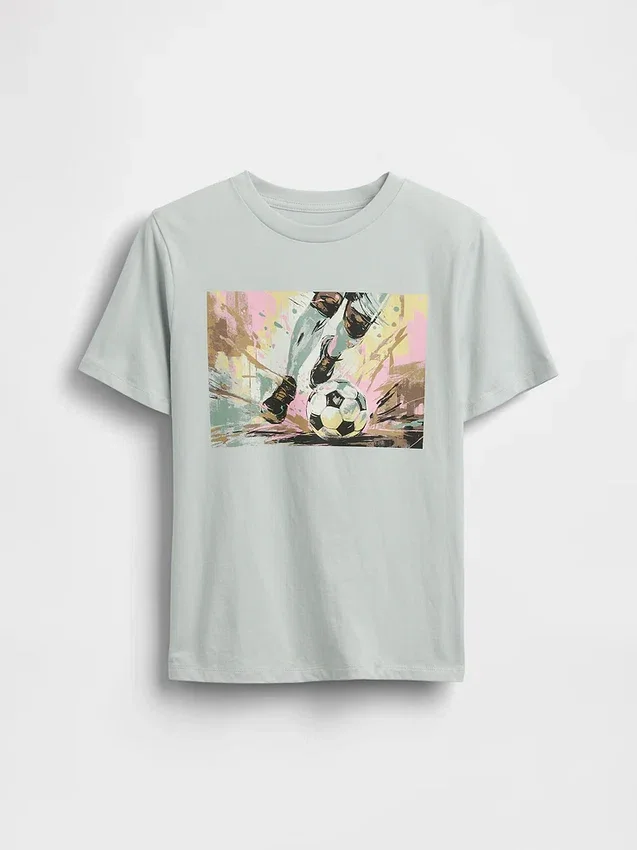 Grafisk T-shirt för barn