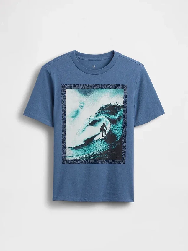 Grafisk T-shirt för barn