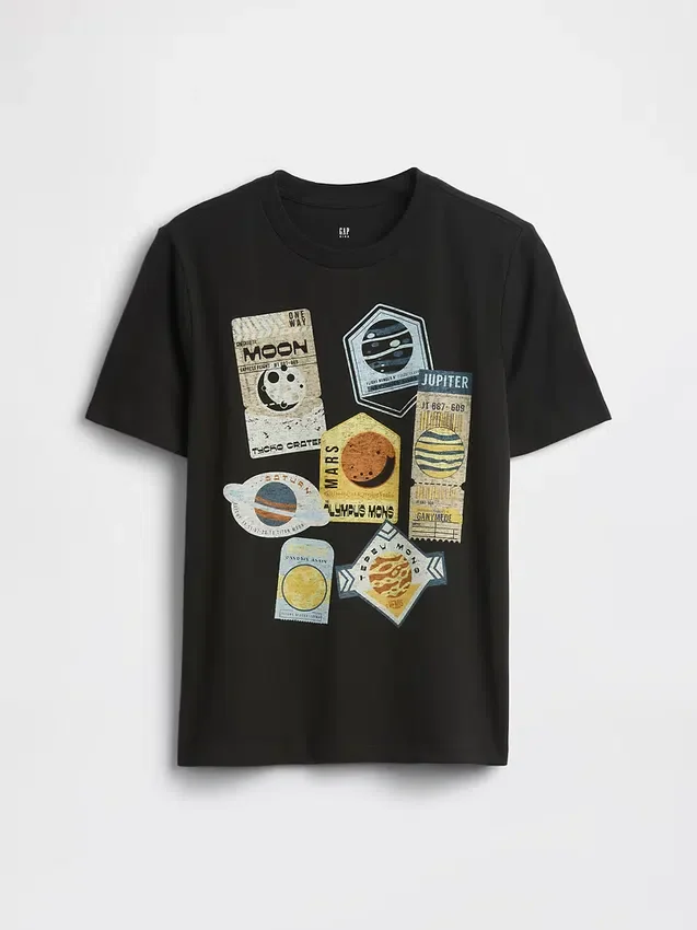 Grafisk T-shirt för barn