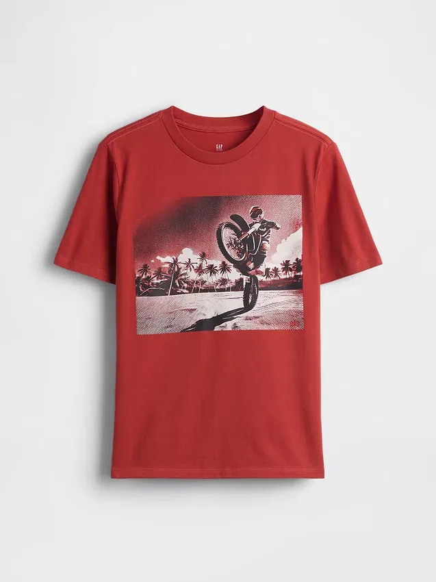 Grafisk T-shirt för barn