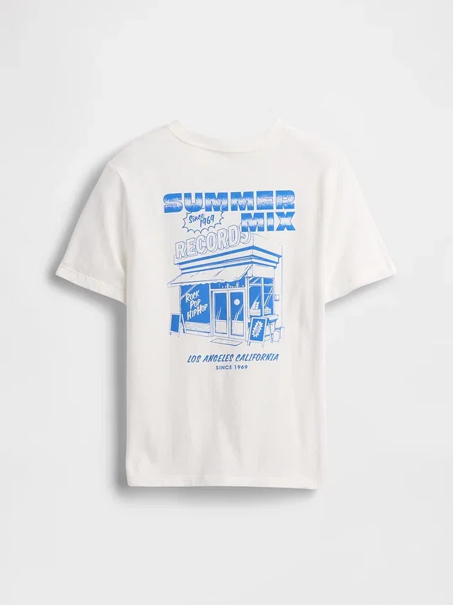 Grafisk T-shirt för barn